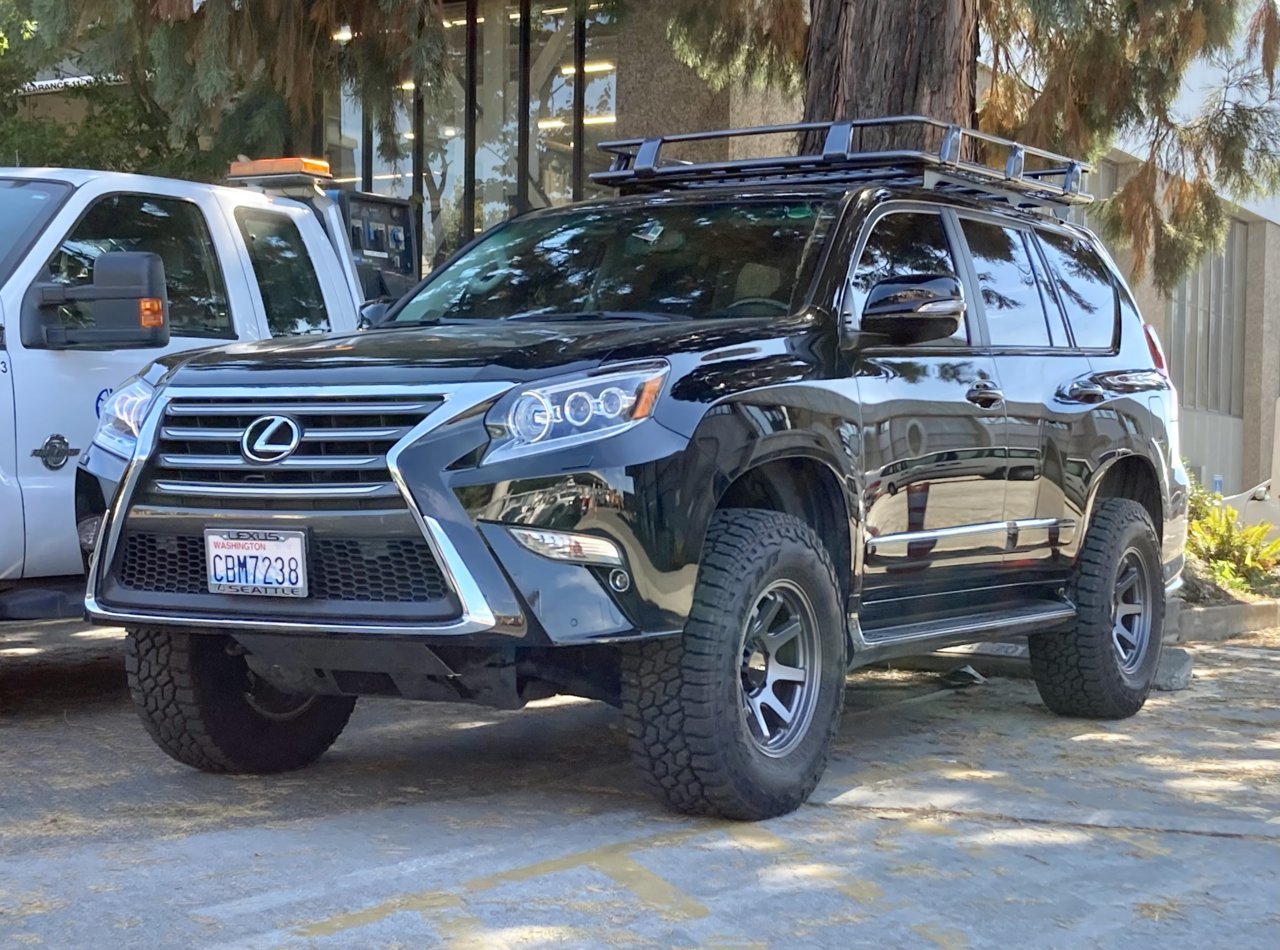 Lexus GX 460 470 Off Road Light Bars 3 LED Pods Auxiliary Lights