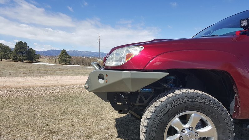 4th Gen 4Runner Hefty Fabworks Front Aluminum Bumper 3.jpg