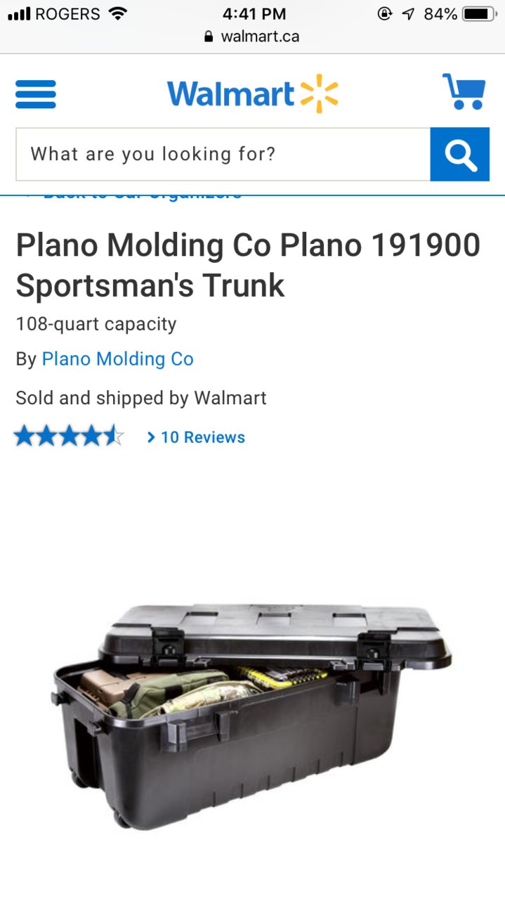 PLANO HEAVY DUTY SPORTSMANS TRUNK 