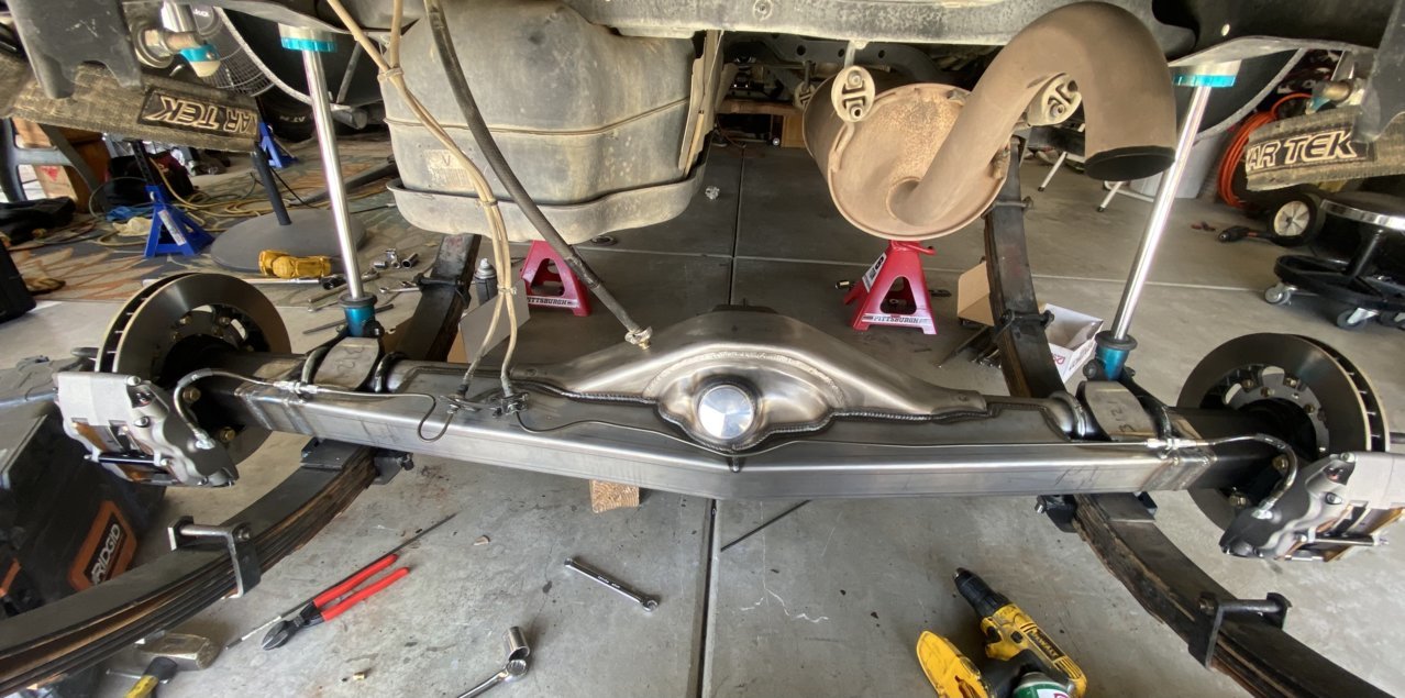 Strange Engineering's C10 Rear Axle 9-Inch Install