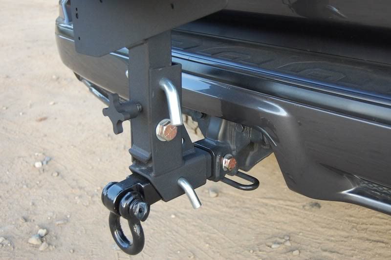 Fold Down Tire Carrier Cbi Or Offroad Bumper With Tire