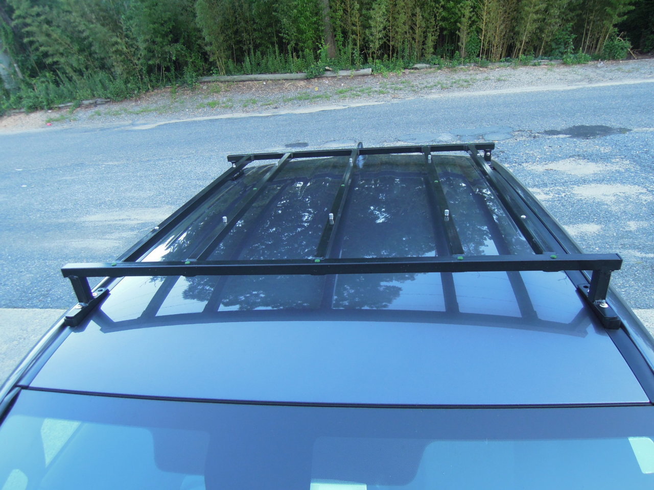 Homemade roof discount rack cross bars