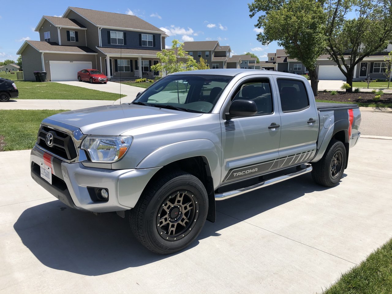 DX4 Terrain wheels installed on 2015 silver Tacoma | Tacoma World