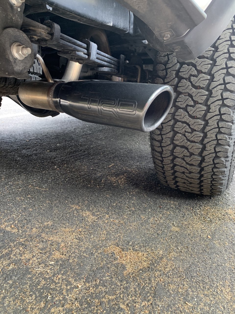 WTT: OEM black trd pro exhaust | Tacoma World