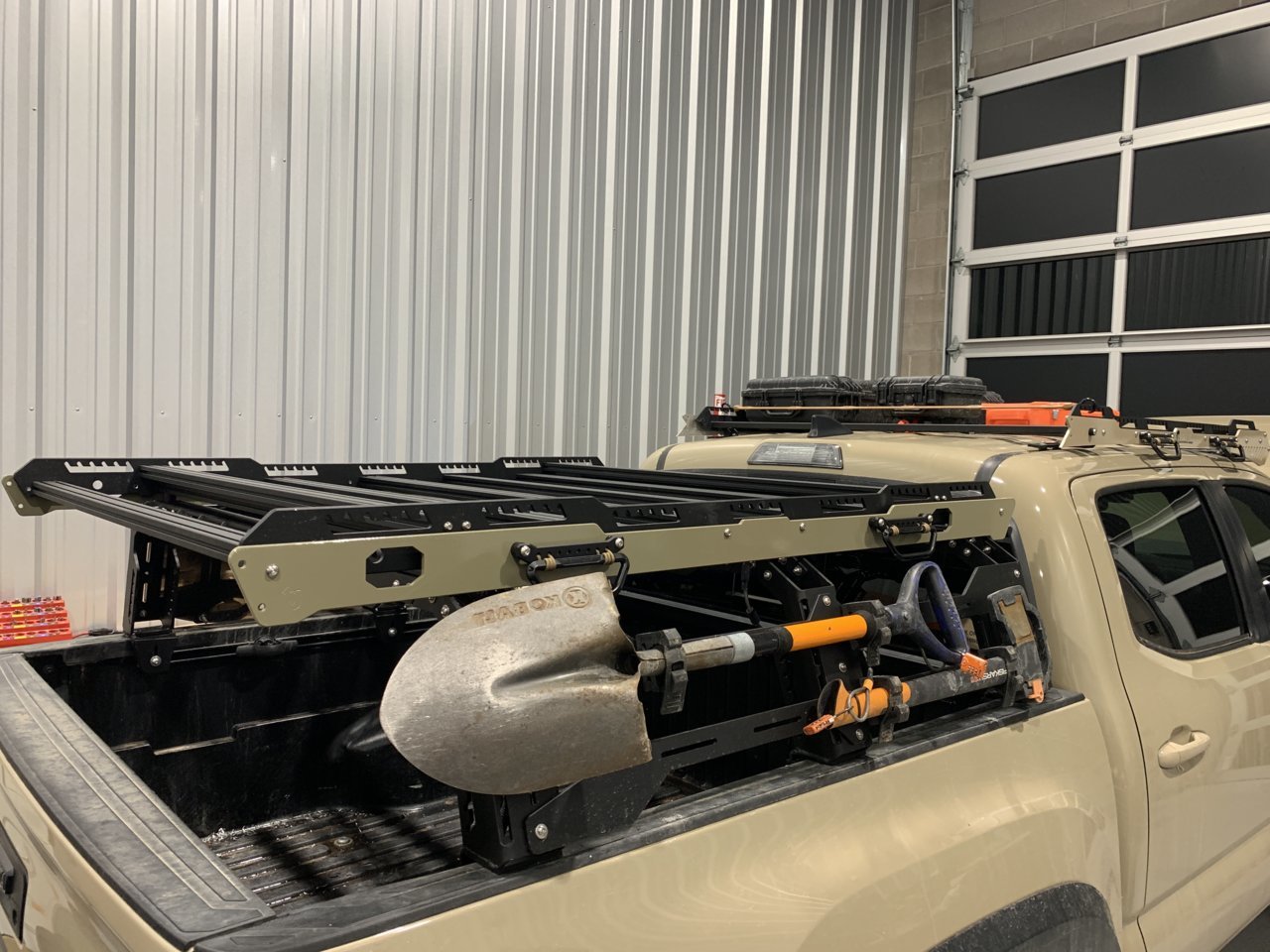 Uptop overland bed discount rack