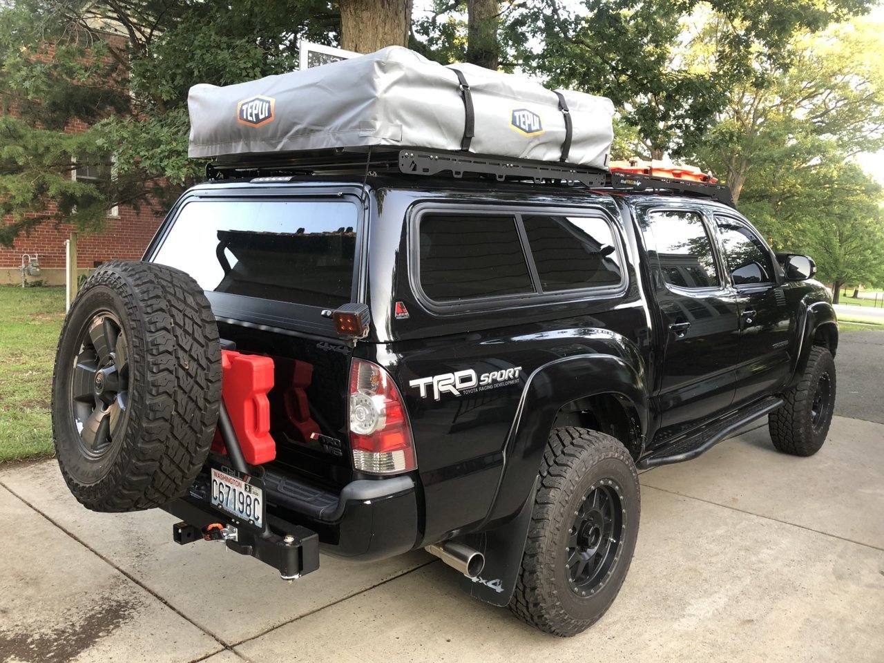 Bed side Mt Bike Storage with Camper Shell | Page 4 | Tacoma World