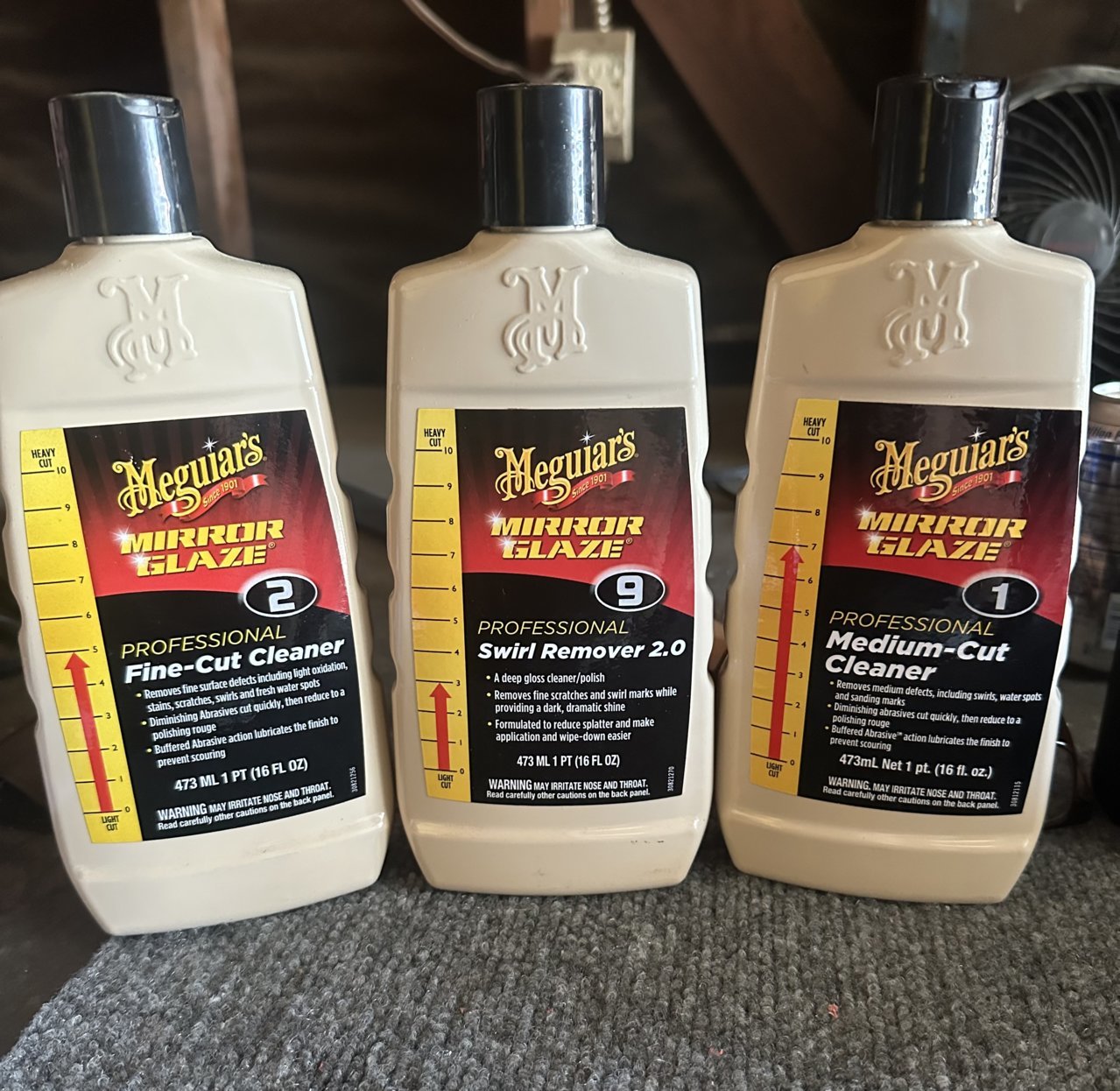 Meguiars Mirror Glaze Clear Plastic Cleaner #17 - 8 oz 