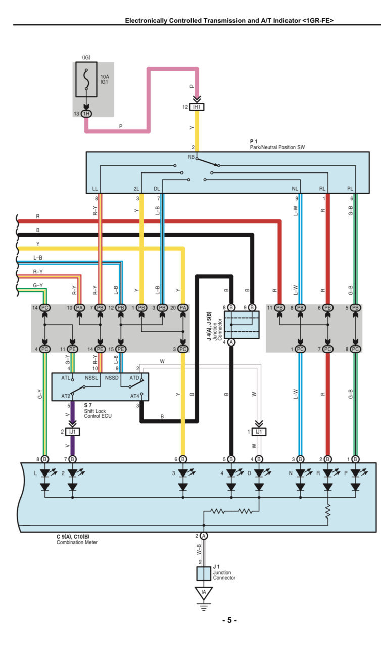 2012 Need a wiring diagram for Neutral Safety Switch World