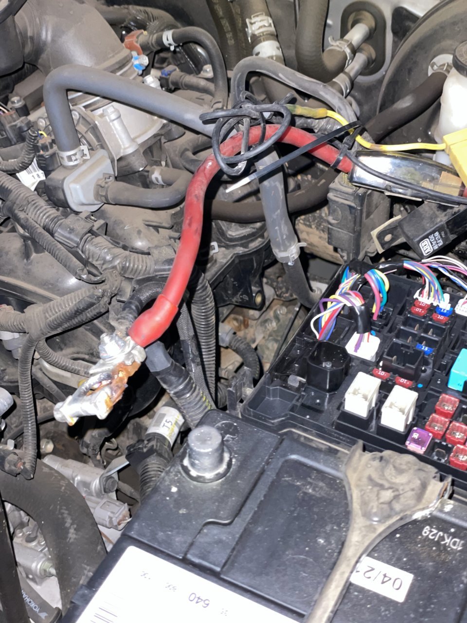 Big Three Wiring Upgrade - 2nd Gen Tacoma - Writeup with pictures ...