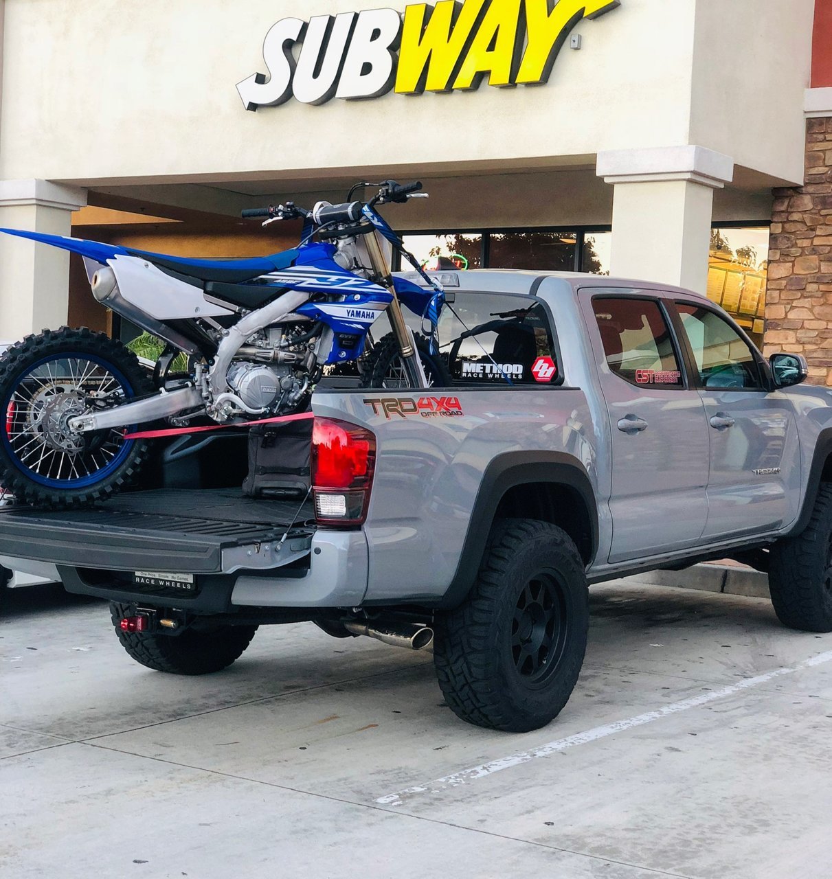 Tacoma best sale dirt bike