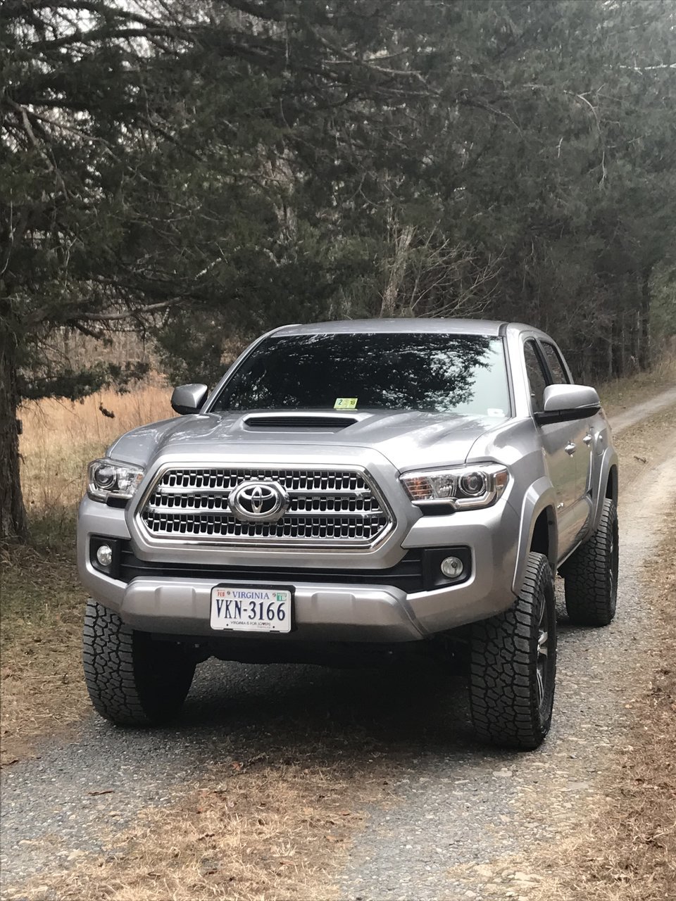 2016 Tacoma 3 in lift - Factory Wheels | Tacoma World