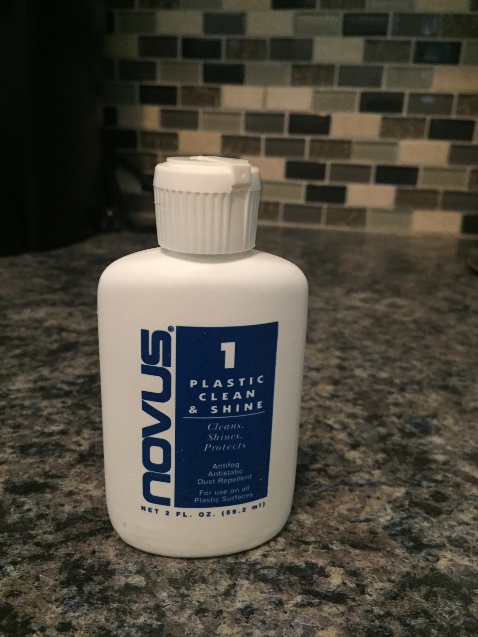 Novus Plastic Clean & Shine Protector - Novus 1<br> (2 oz Bottle)