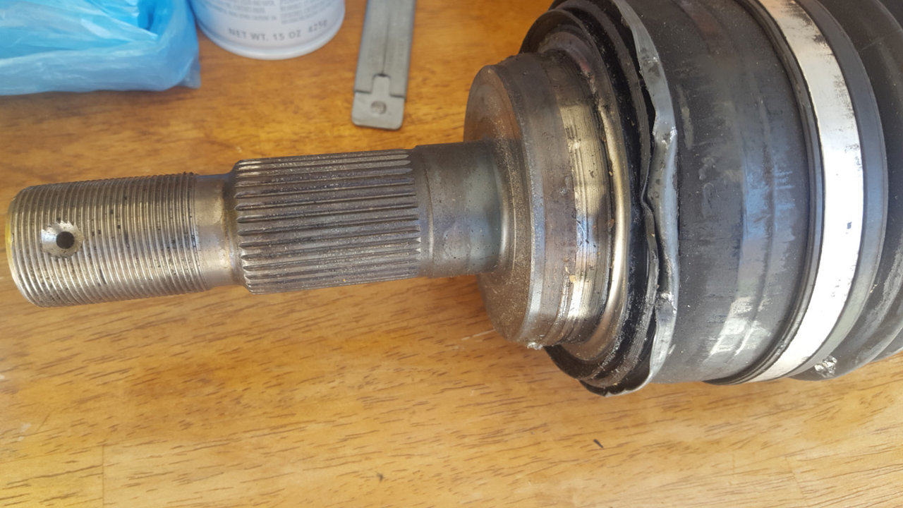 CV Axle Dust Shield Replacement | Tacoma World