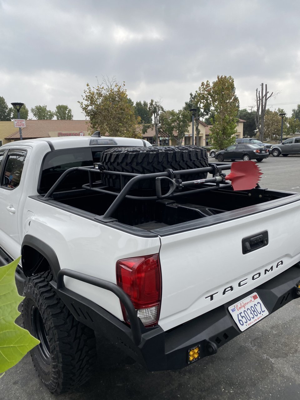 Bed rack tire carrier Tacoma World