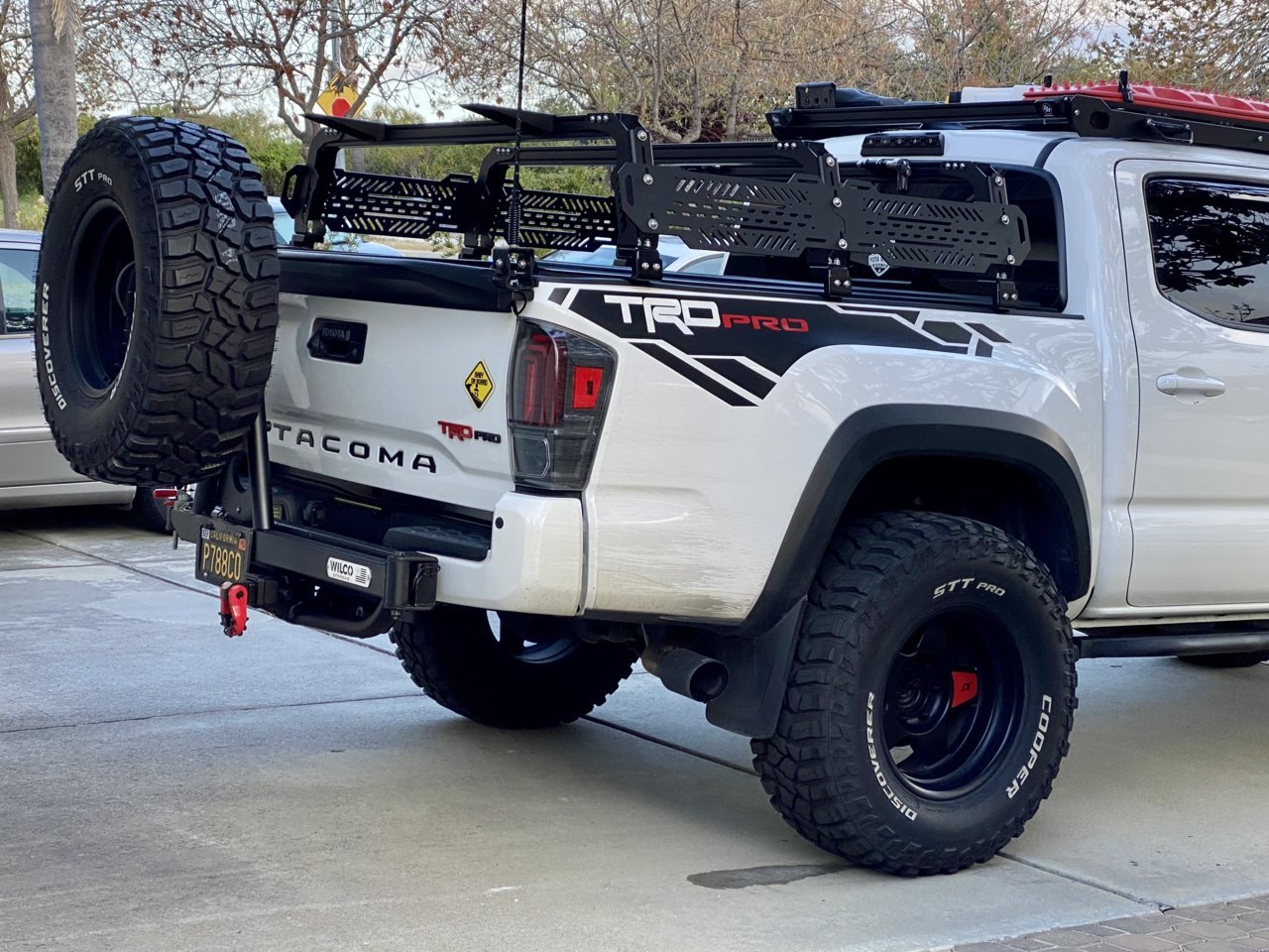 SOLD - Willco Hitch Tire Carrier | Tacoma World