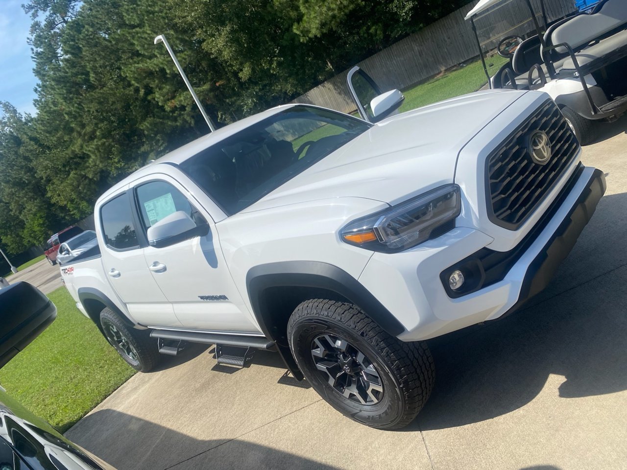 Trd Off Road In Super White Tacoma World