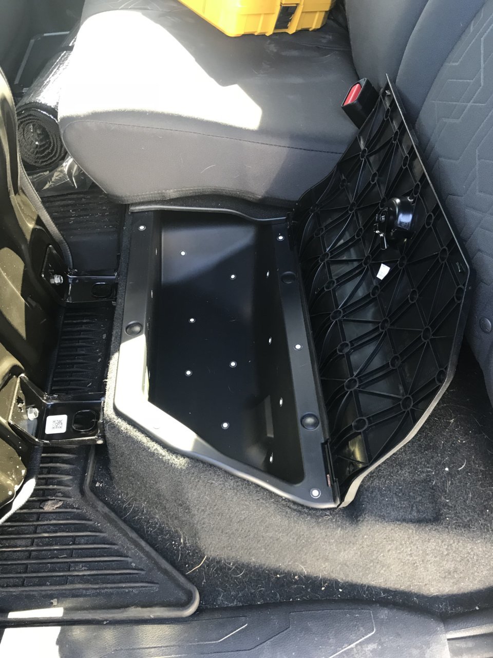 Rear Seat Organizer (under & behind) World