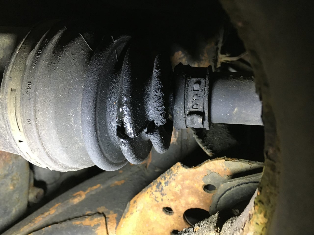 Torn cv boots how bad is it? World