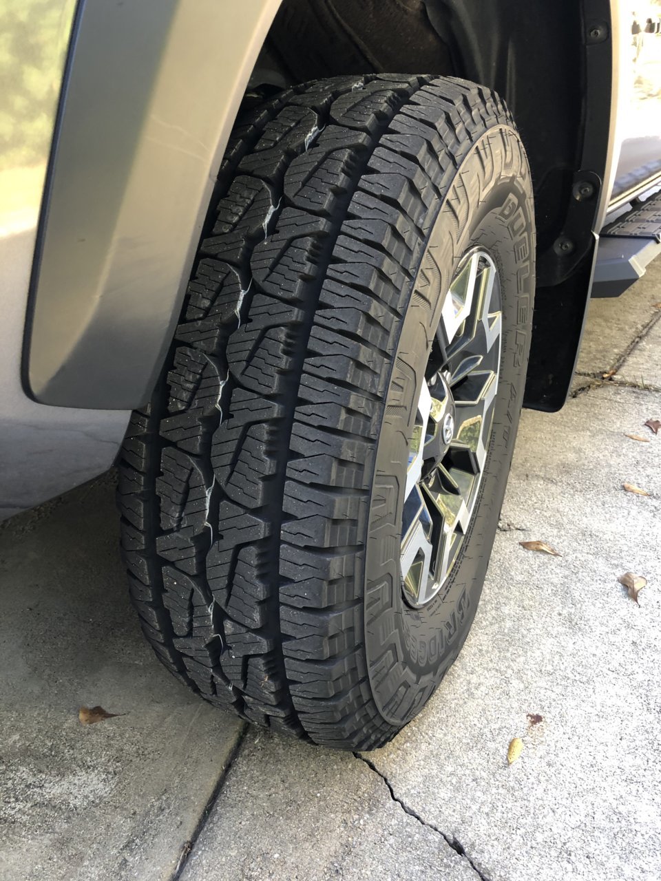 Considering moving fr: Nitto Ridge Grapplers to Goodyear Ultraterrain  265/75/16 | Tacoma World