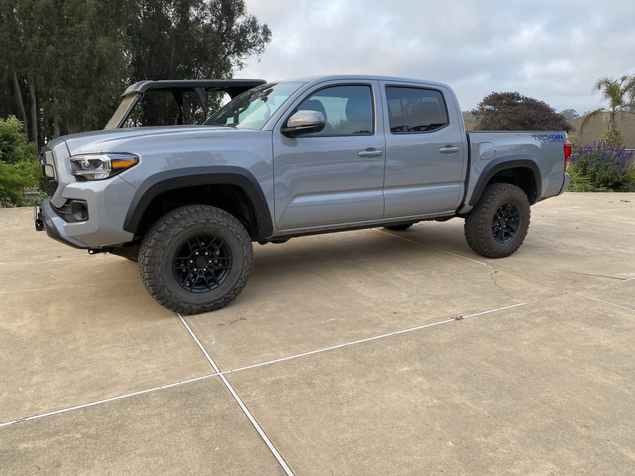 Cement w/ Silver TRD Decal | Tacoma World