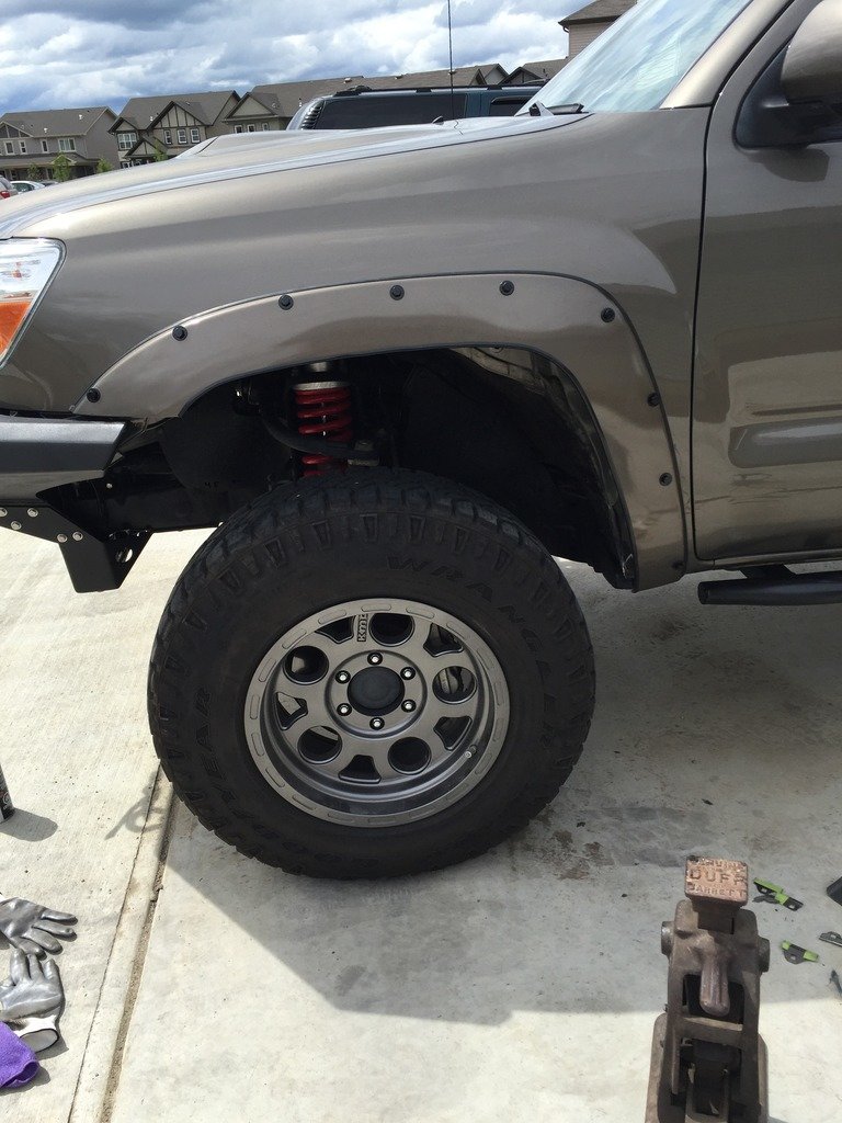 Toyota Tacoma Wheel Well Liners