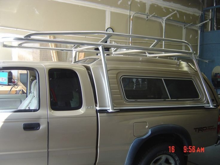 Camper shell lumber discount rack