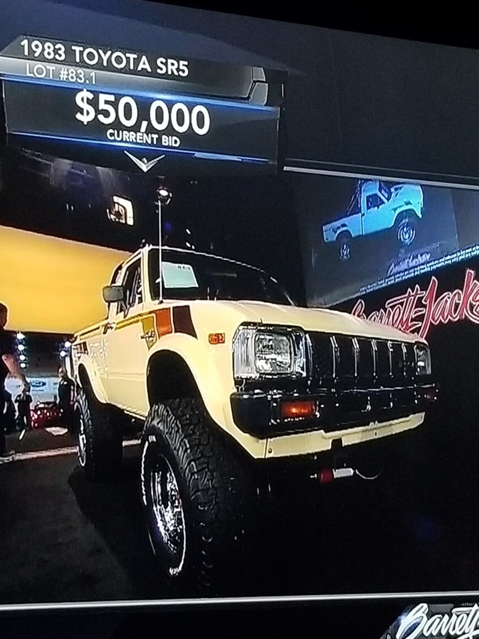 1983 Toyota Pickup Sells For 50k At Barret Jackson Tacoma