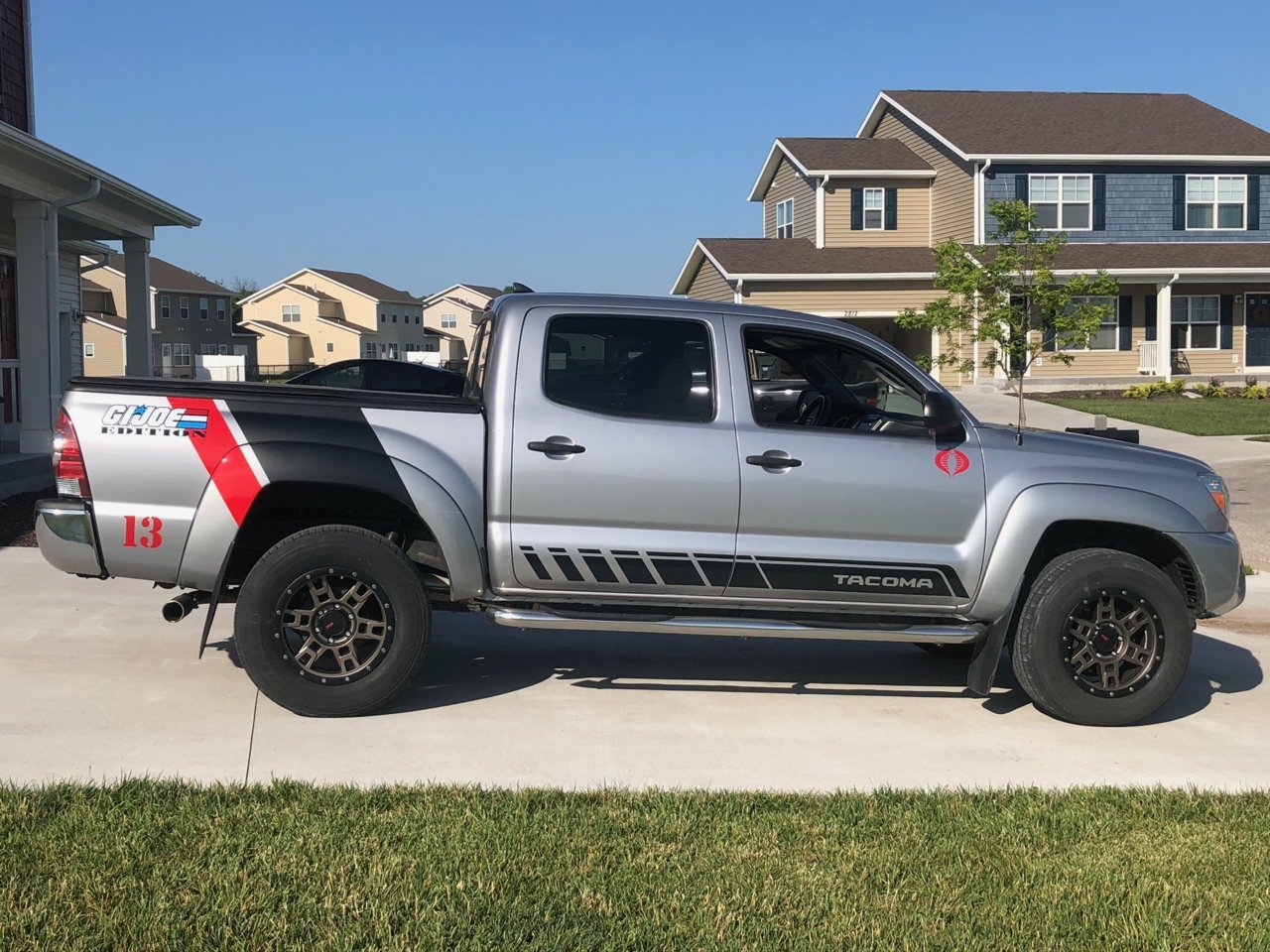 DX4 Terrain wheels installed on 2015 silver Tacoma | Tacoma World