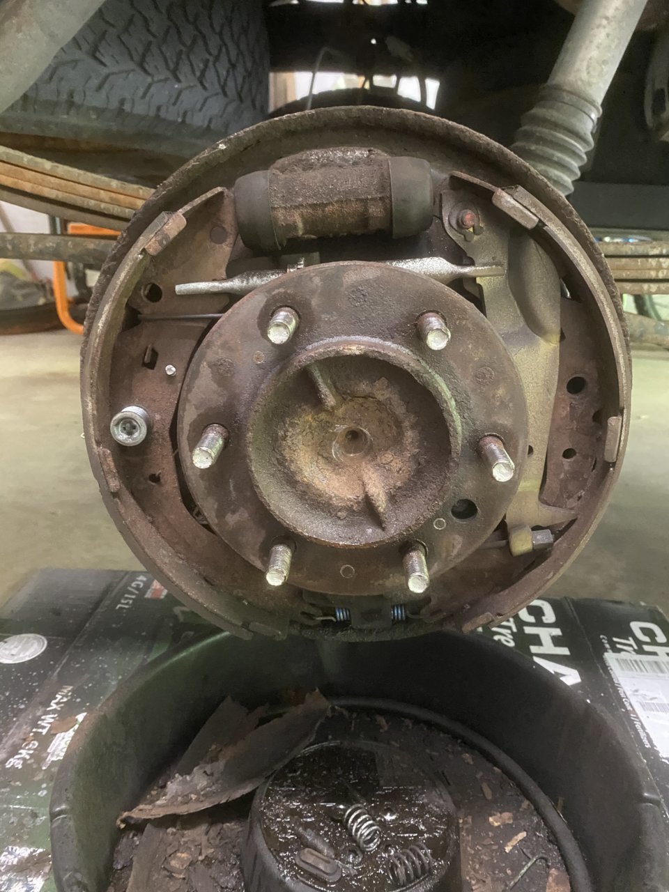 Stuck brake drum, help | Tacoma World