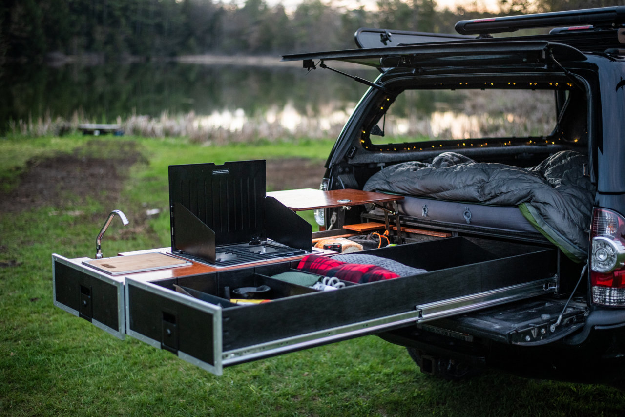 Build Thread Ultimate Bed Drawer System for Camping/Cooking/Tailgating