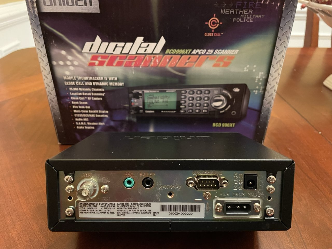 Uniden Bearcat BCD996XT Scanner $300.00