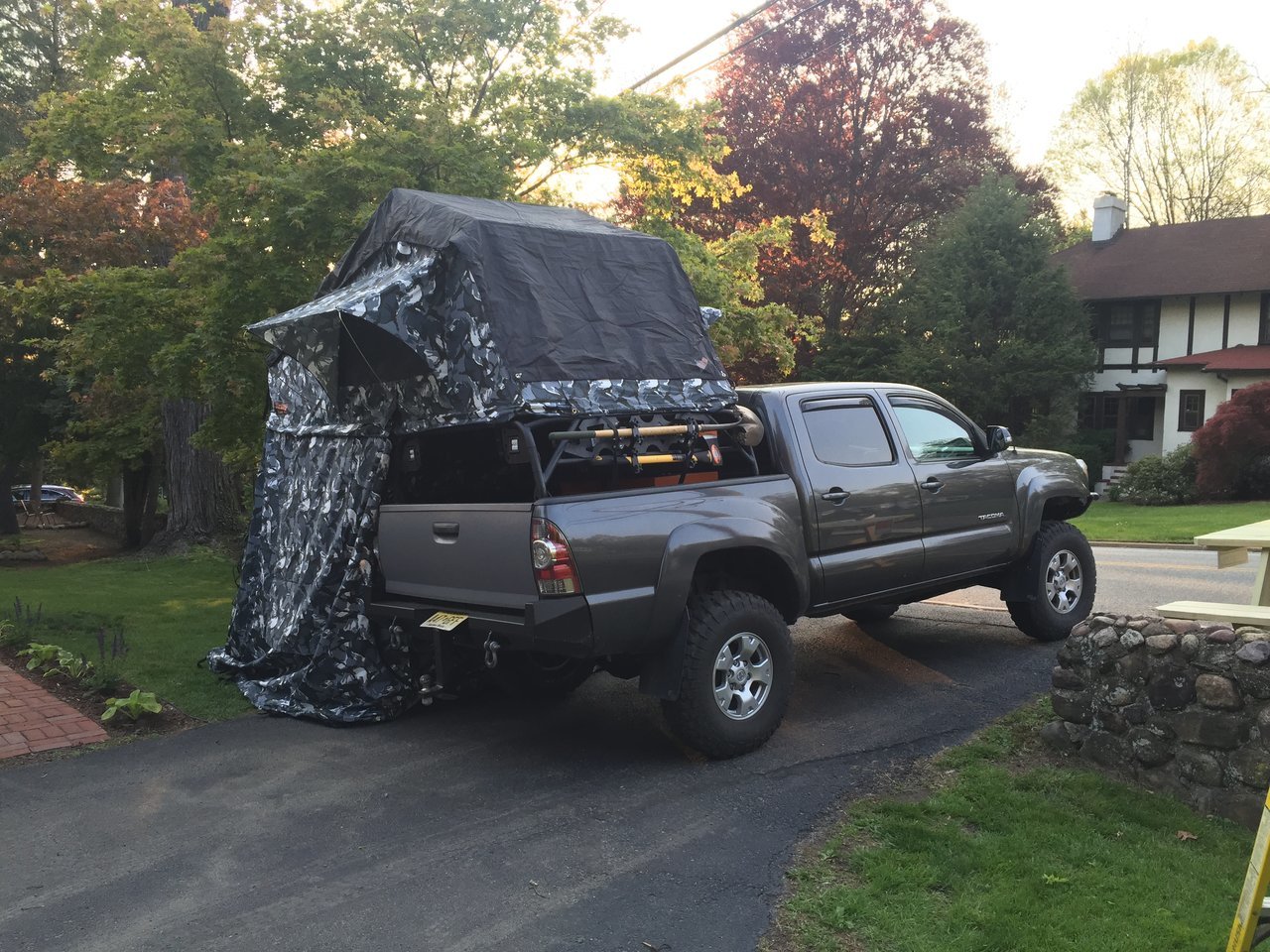 Any pictures of a Rooftop Tent (RTT) mounted on bed bars with a truck box? | Page 2 | Tacoma World Tacoma Bed Bars For Roof Top Tent