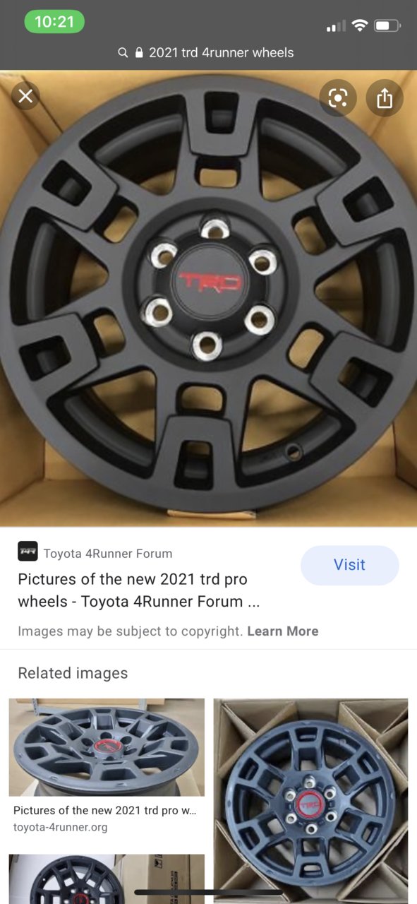 toyota trd wheels