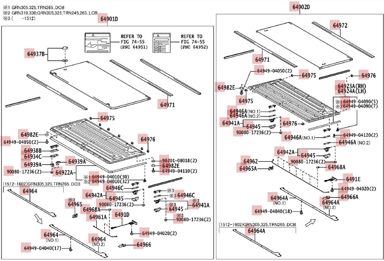 Are Lsii Tonneau Cover Parts Diagrams