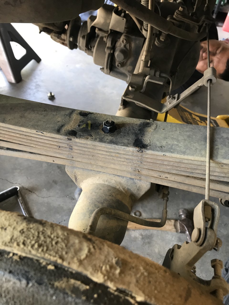 OME leaf spring center pin