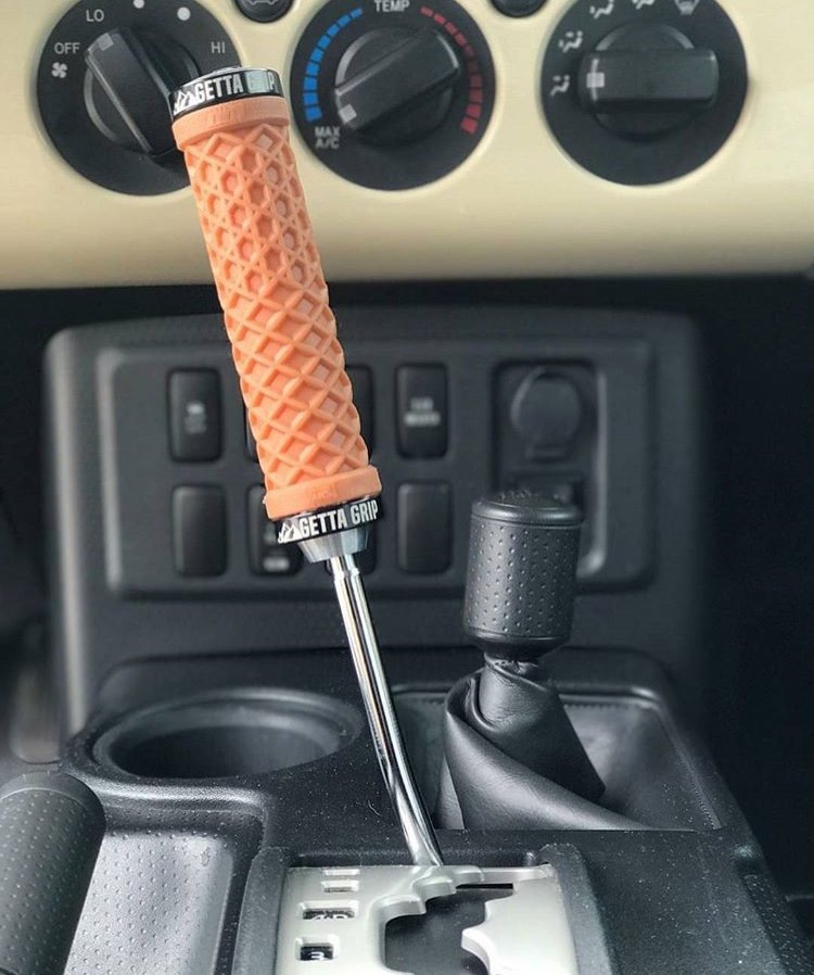 Bike grip shift clearance knob