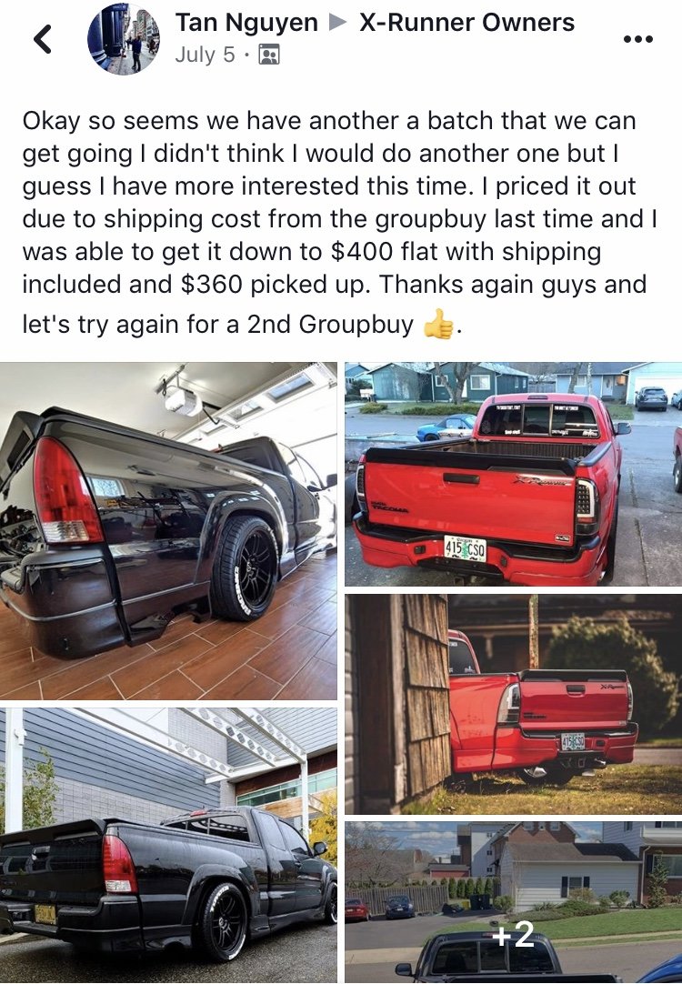 Facebook Gb For Trd Replica Spoiler Tacoma World