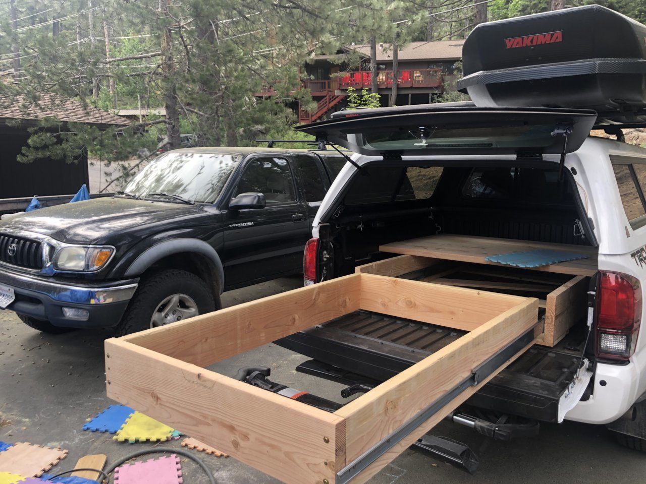 Show Us Your Truck Bed Sleeping Platform Drawer Storage Systems 