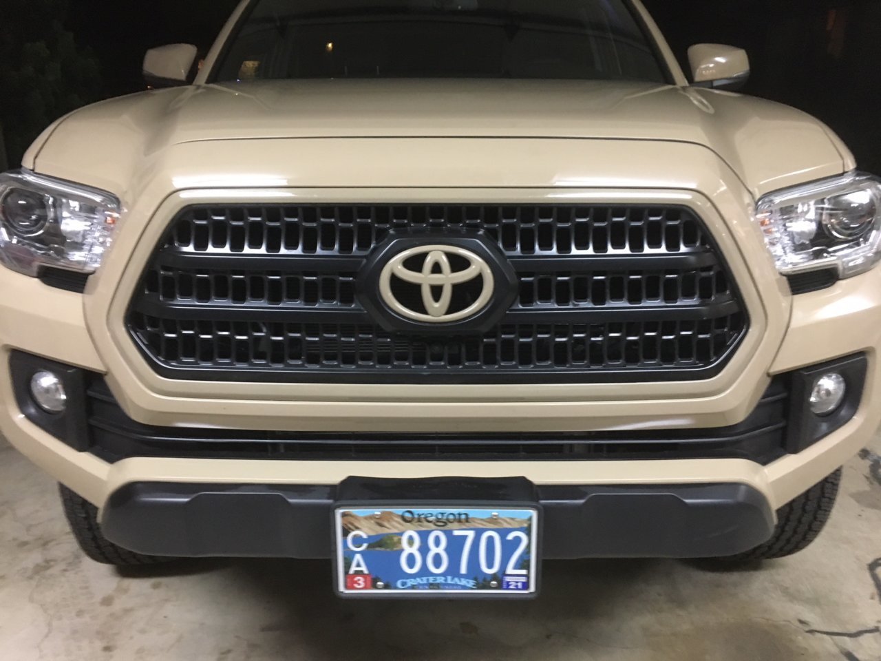 Color Matched Stock Grille? | Tacoma World