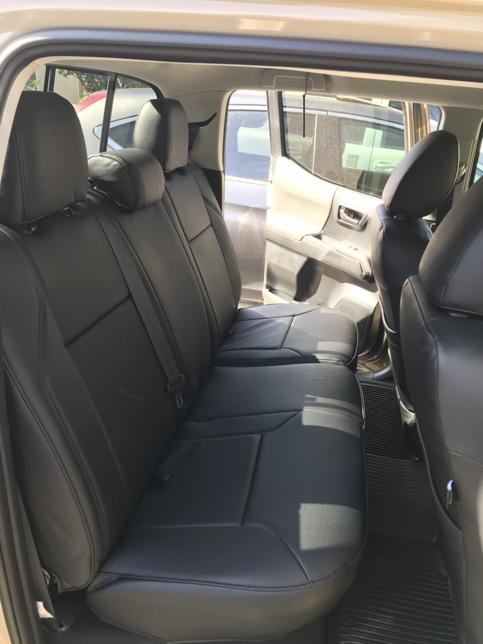 Plastic back seat covers deals for cars