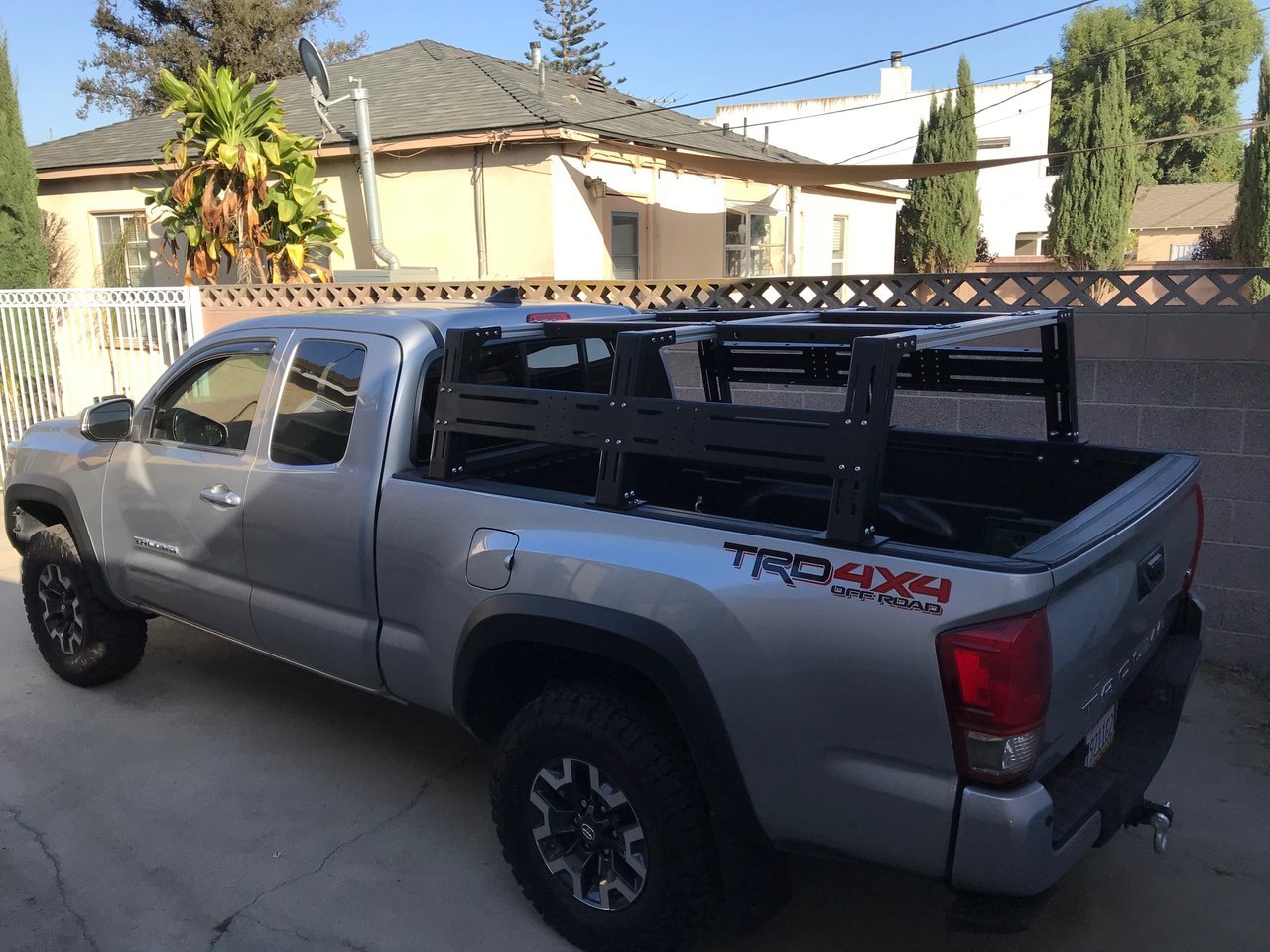 Cali raised discount tacoma bed rack