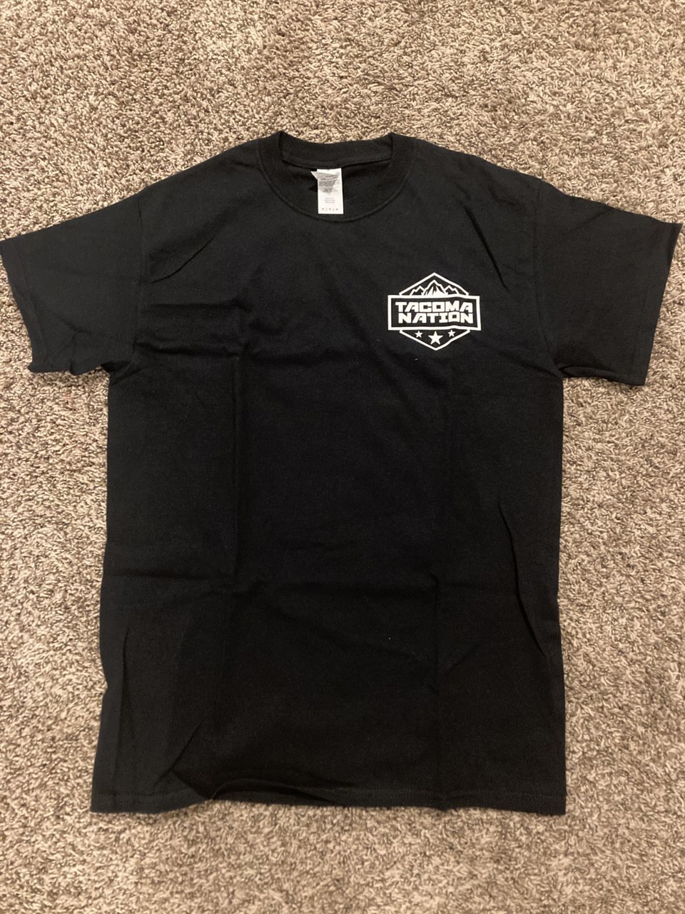 [SOLD] Black Tacoma Nation T-Shirt V2 Size M | Tacoma World