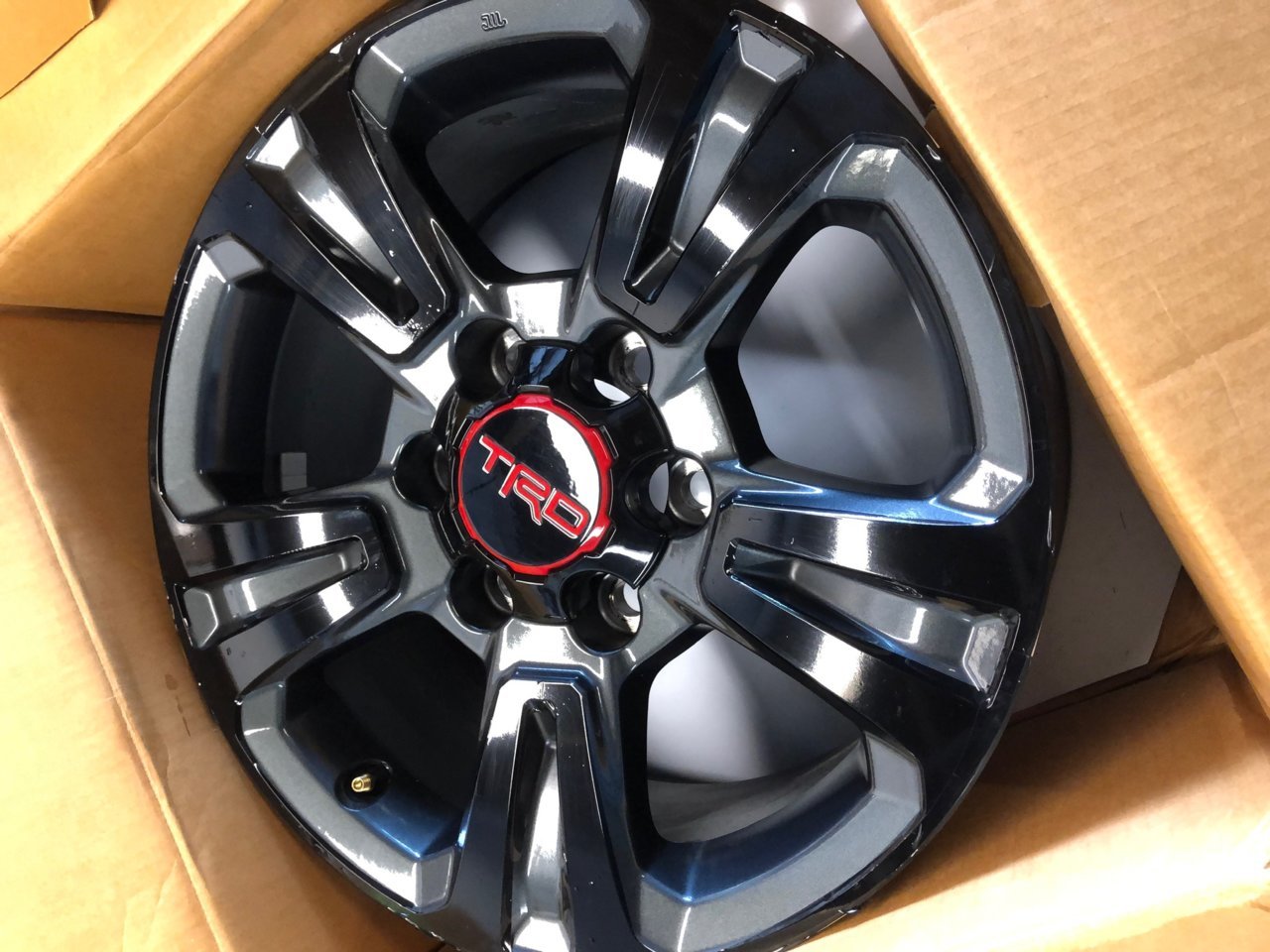 FS:Four 2018 Tacoma TRD Sport Wheels w/ Vinyl Blackout and Custom Add ...