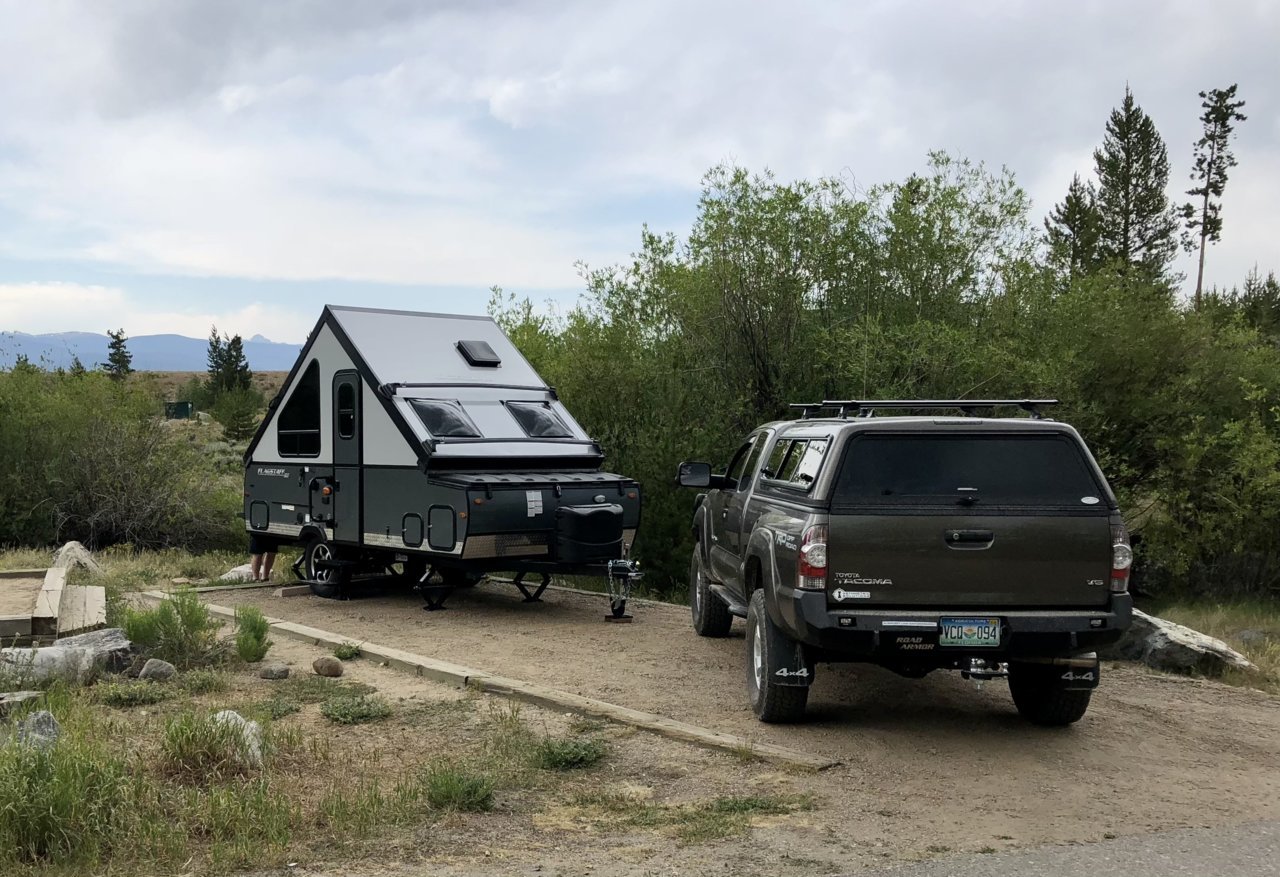 Sold Sold Sold! Camping Trailer A-frame Hard Sided Pop Up 2018 Forest 