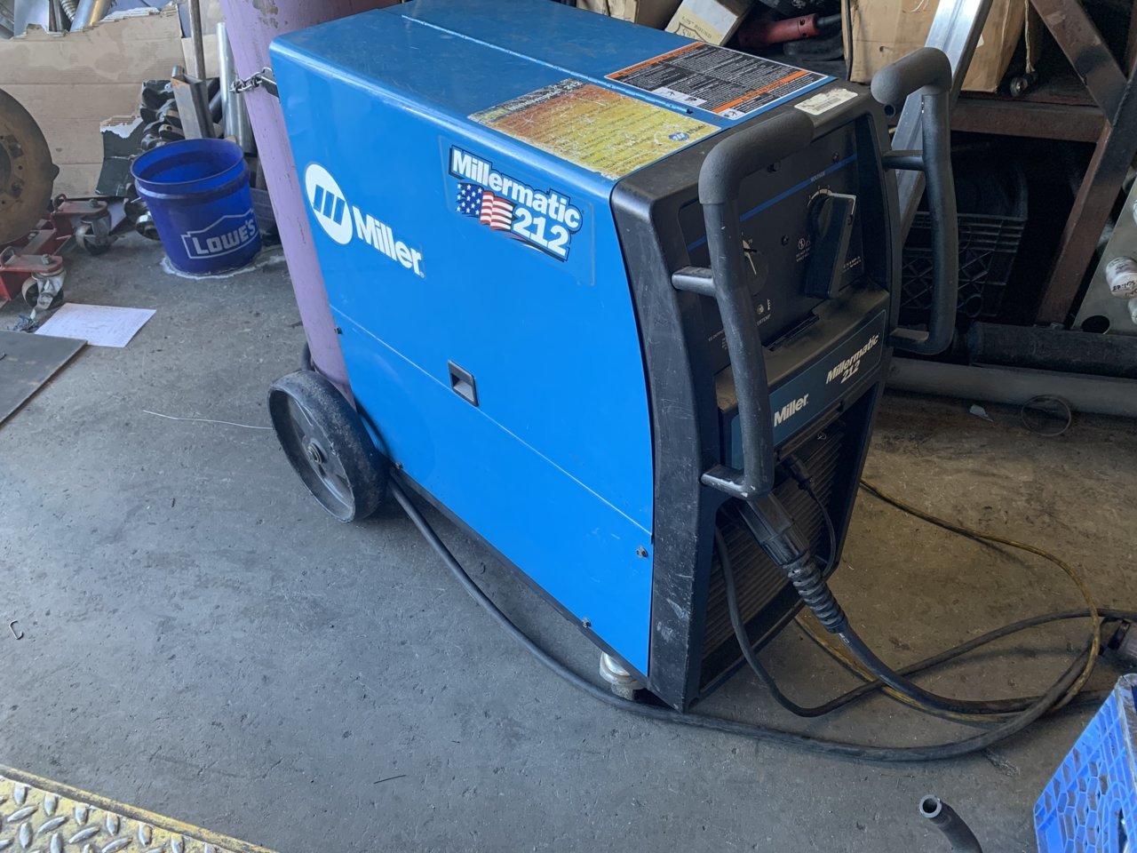 Miller 180 and 212 mig welders socal World