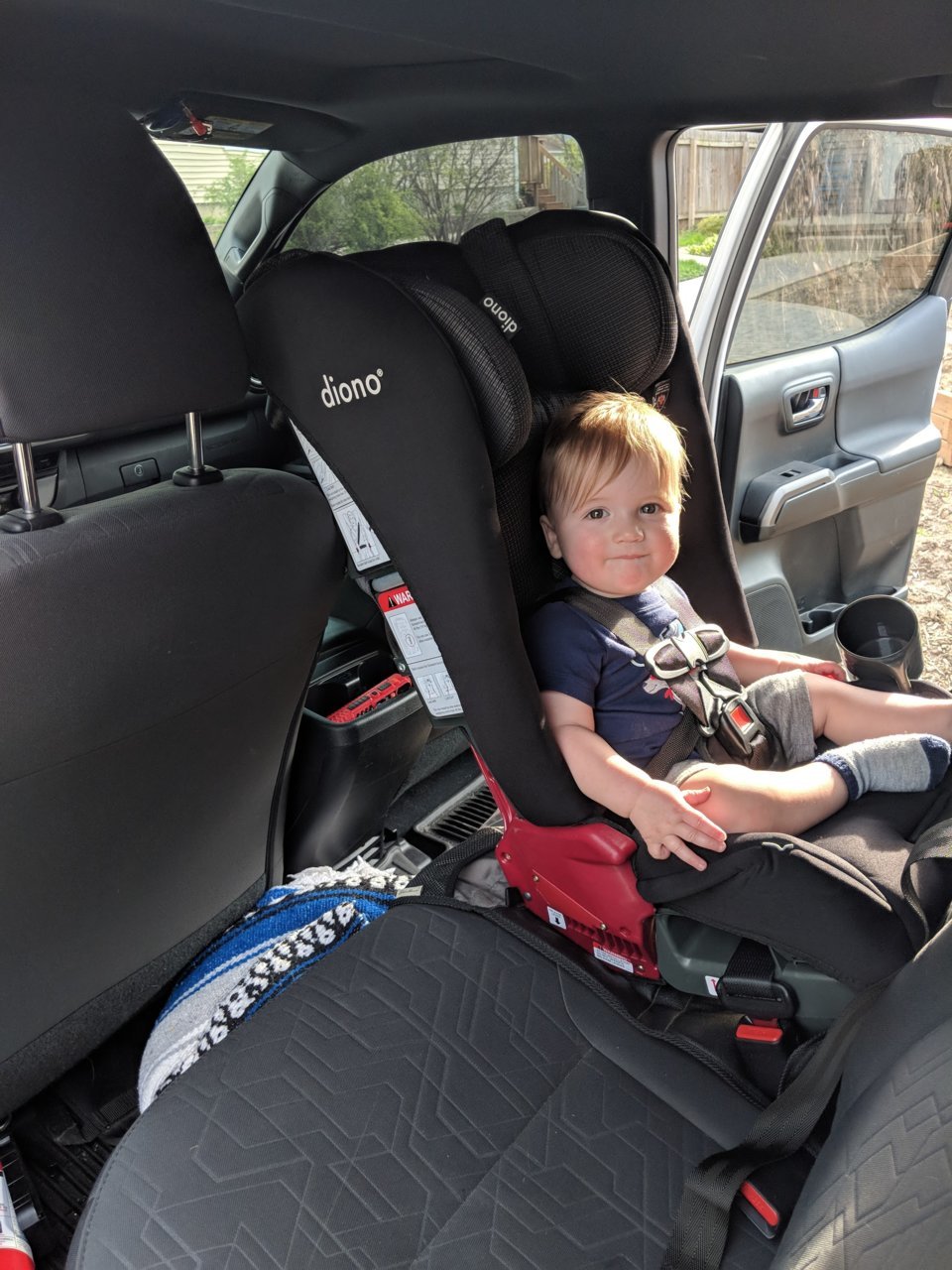 diono car seat rear facing