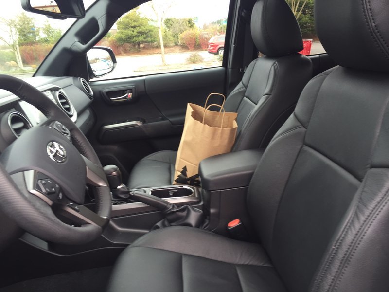 Leather Seats on TRD Sport | Tacoma World