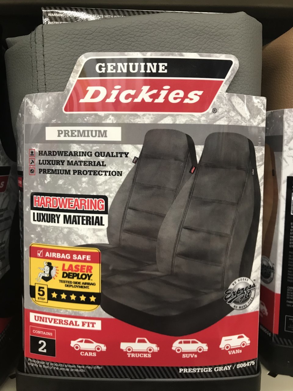 dickies luxury seat covers