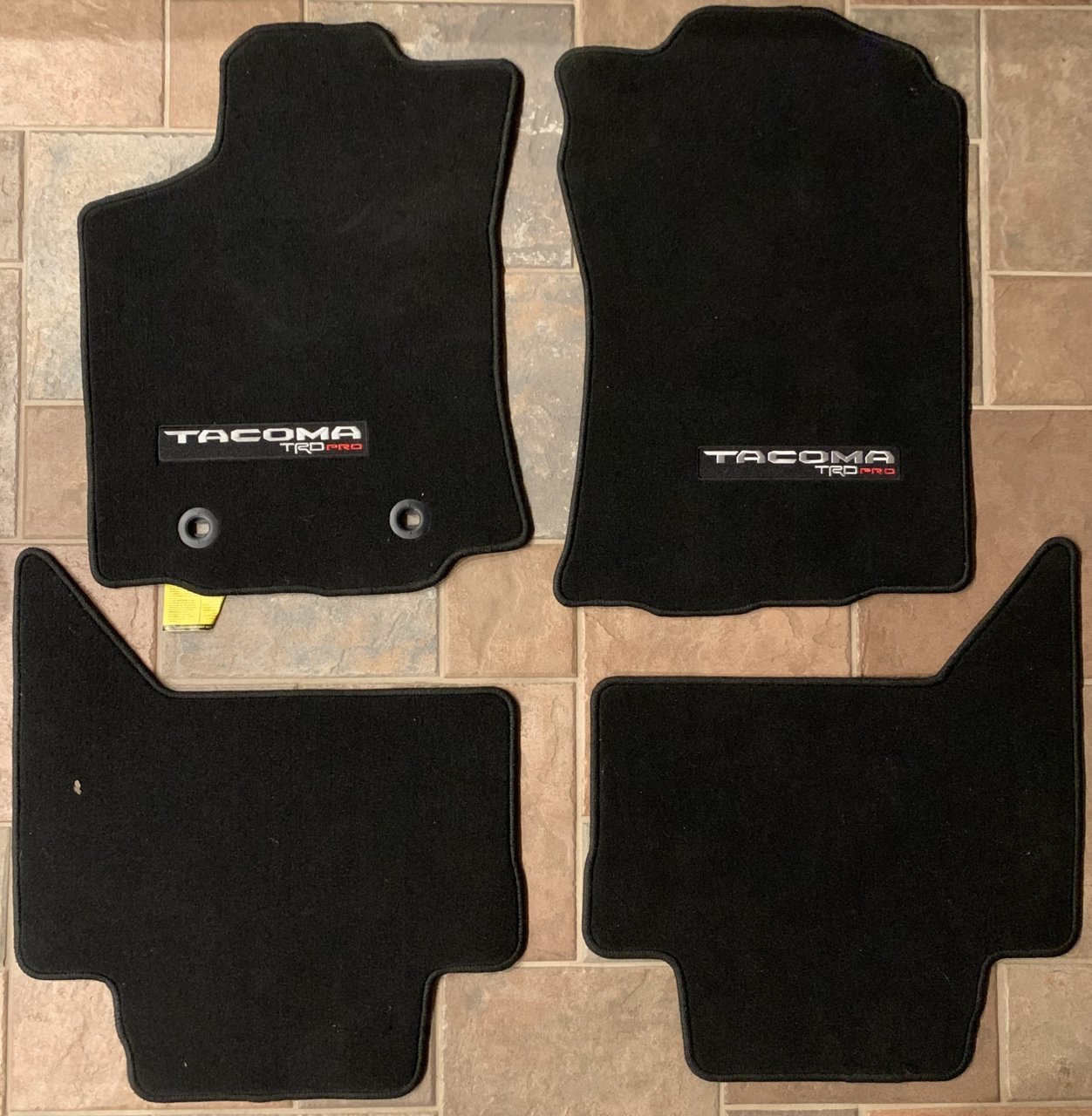 Trd PRO carpeted floor mats | Tacoma World