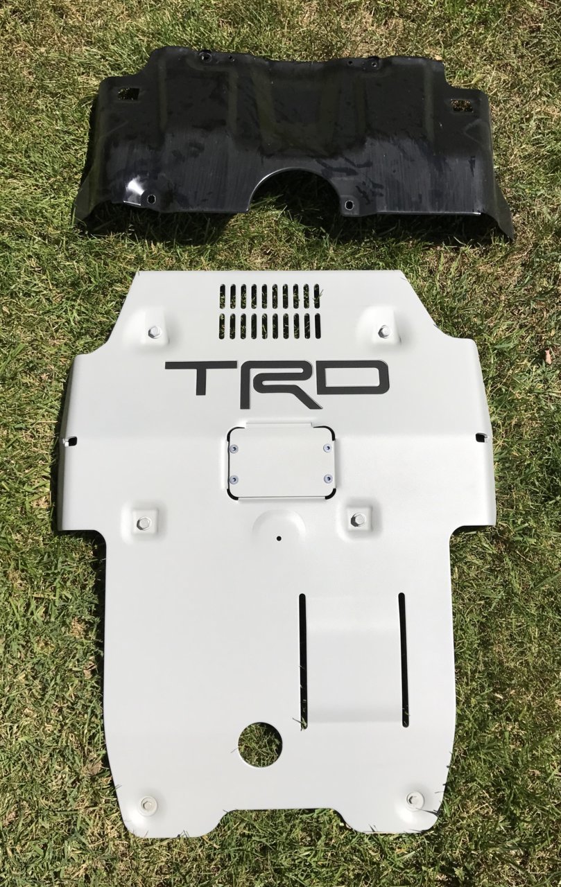 Trd pro skid plate World